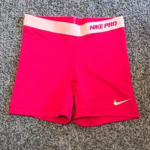 Nike pro women’s shorts
